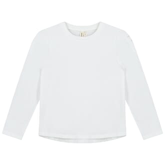 L/S Tee White - Gray Label