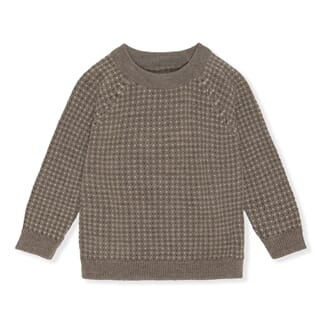 Miro Blouse bunny brown capers dots - Konges Sløjd