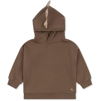 Lou Animal Hoodie shitake - Konges Sløjd