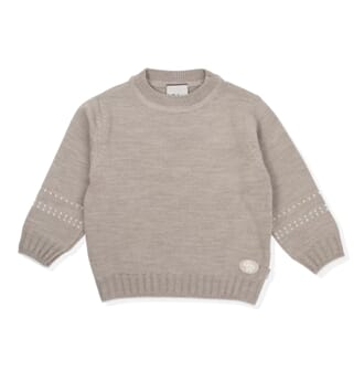 Genser Classic Beige - Lillelam