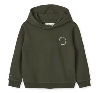 Hildur hoodie hunter green - Liewood