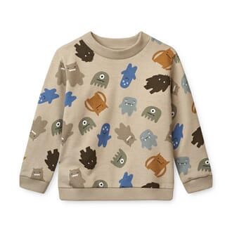 Thora Sweatshirt monster / mist - Liewood