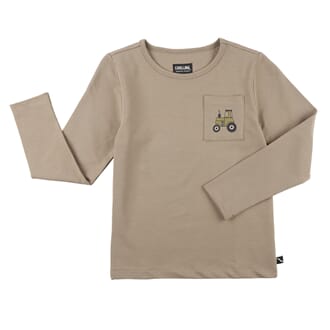 Tractor longsleeve pocket with print - CarlijnQ