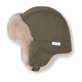Crister winter hood military green - Mini A Ture