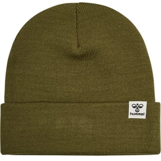 Park Beanie  dark olive - Hummel