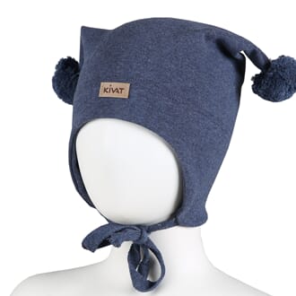 Windproof hat Kivat-logo blue mel - Kivat