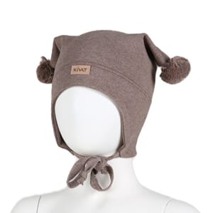 Windproof hat Kivat-logo brownmix - Kivat