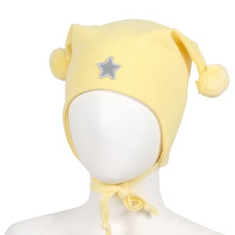 Windproof hat star yellow - Kivat