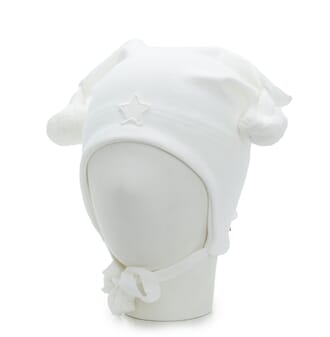 Windproof hat white star - Kivat