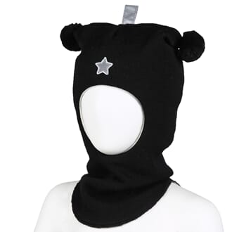Hood with a star black - Kivat