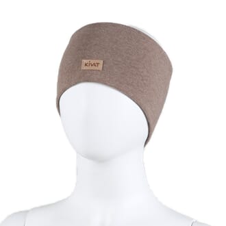 Windproof headband Kivat-logo brownmix - Kivat