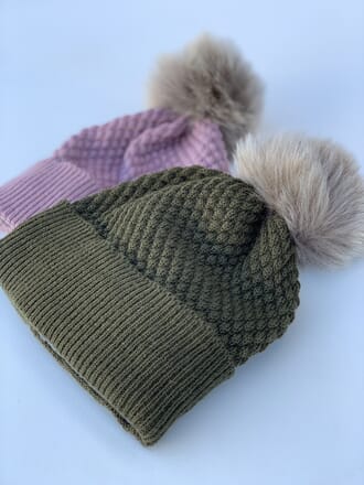 Chunky Oslo Beanie W Button army - MP