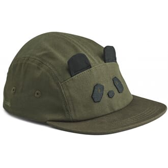 Rory cap panda hunter green - Liewood