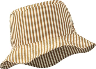 Damon bucket hat stripe: caramel/creme - Liewood