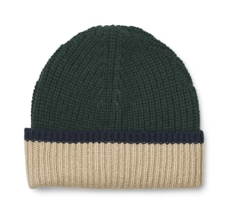 Miller beanie hunter green  - Liewood