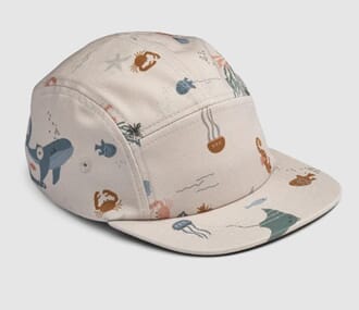 Rory Printed Cap sea creature / sandy - Liewood