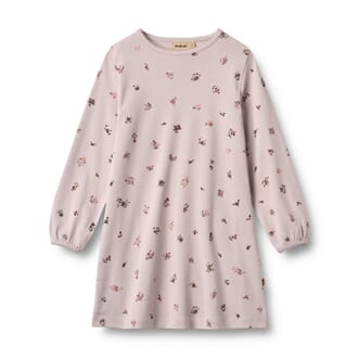 Nightgown Elinor soft lilac flowers - Wheat