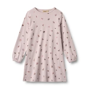 Nightgown Elinor soft lilac flowers - Wheat