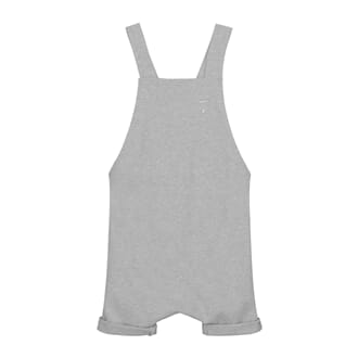 Salopette Shortleg Grey Melange - Gray Label