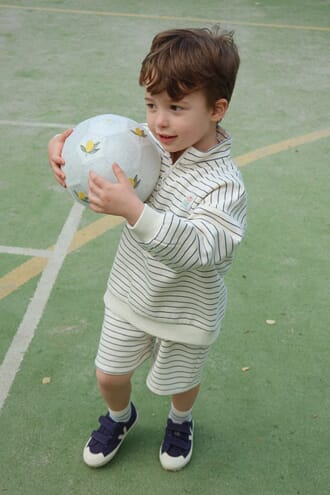 Lou Sweat Shorts flintstone - Konges Sløjd