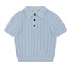 Structure Polo pale blue - Fub