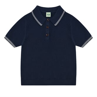 Pique Polo dark navy - Fub