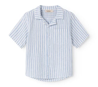 Tage SS shirt Surf Blue stripe - MarMar