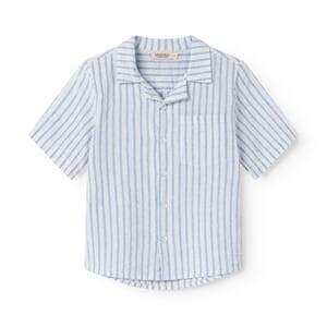 Tage SS shirt Surf Blue stripe - MarMar
