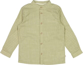Shirt Willum green check - Wheat