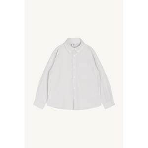 Ruben Shirt Stripe cement - Hust & Claire