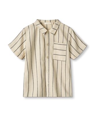 Vira Ss Shirt sandshell magnet stripe - Fliink