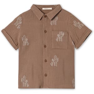 Hello SS Shirt pine bark cactus - Fliink