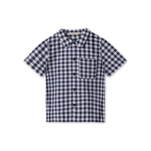 Zorro SS Shirt sandshell check - Fliink