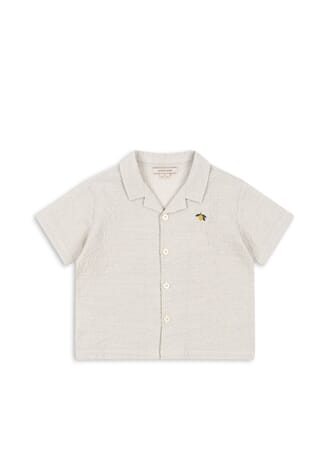 Elliot Ss Shirt quarry stripe - Konges Sløjd