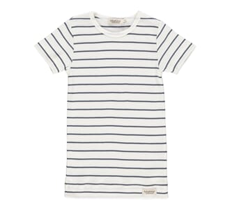 Plain Tee SS shaded blue stripe - MarMar