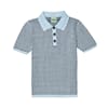 Polo Shirt light blue/dark navy - Fub