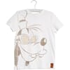 T-Shirt Cool Goofy white - Wheat