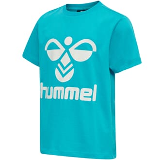 Tres T-Shirt S/S scuba blue - Hummel