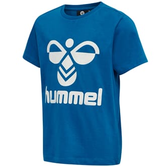 Tres T-Shirt S/S mykonos blue - Hummel