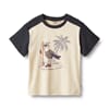 T-Shirt S/S Laurits shell - Wheat