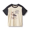 T-Shirt S/S Laurits shell - Wheat