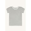 Austin T-shirt LS Stripes forest fog - Hust & Claire