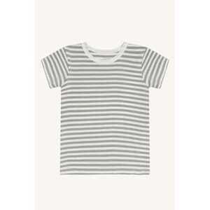 Austin T-shirt LS Stripes forest fog - Hust & Claire