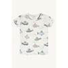 Austin T-shirt LS Submarine ivory - Hust & Claire