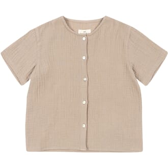 Olive Ss Shirt pure cashmere - Konges Sløjd