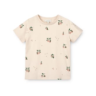 Apia T-shirt peach / sea shell - Liewood