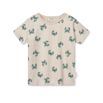 Apia Printed SS T-shirt crab - Liewood