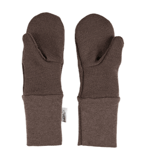 Wool mittens mocha - Kivat