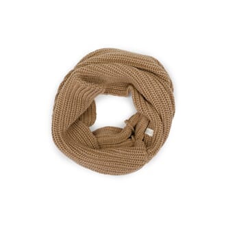 Cashmere-blend tube scarf biscuit - Phil & Phae