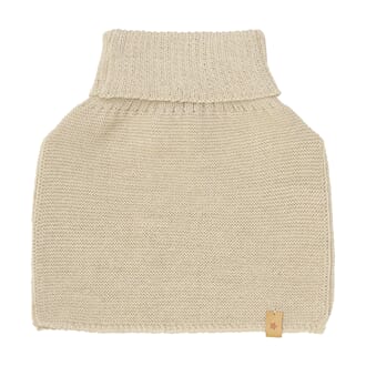 Neck Warmer Wool Knit sand mel - Huttelihut